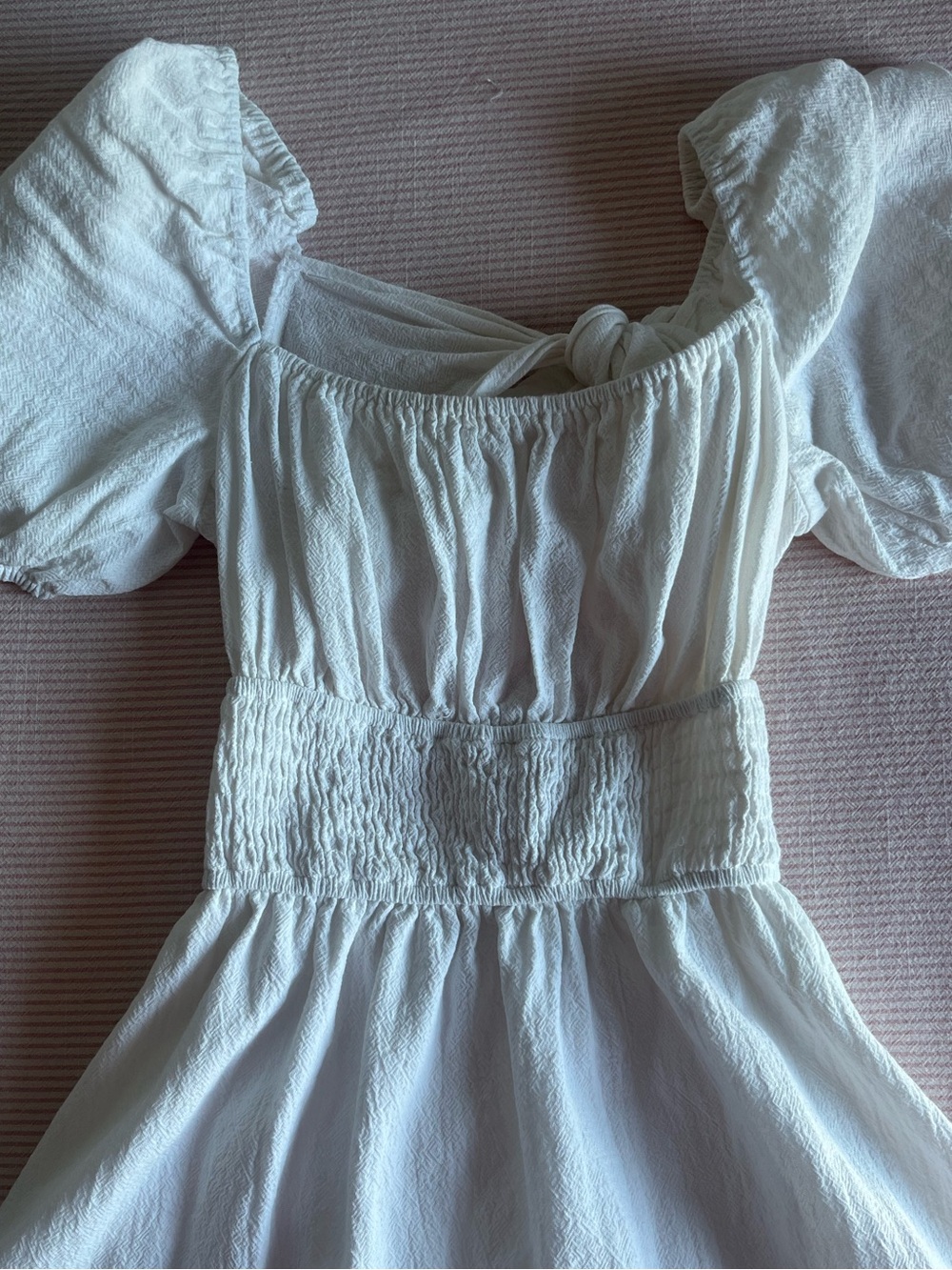 White Milkmaid Dress